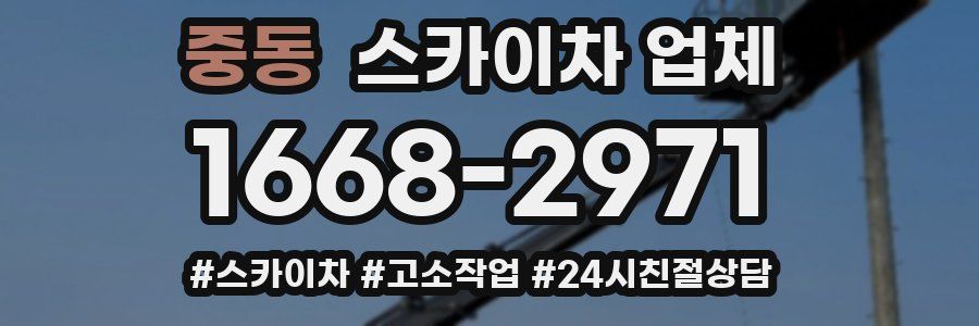중동 스카이차 업체