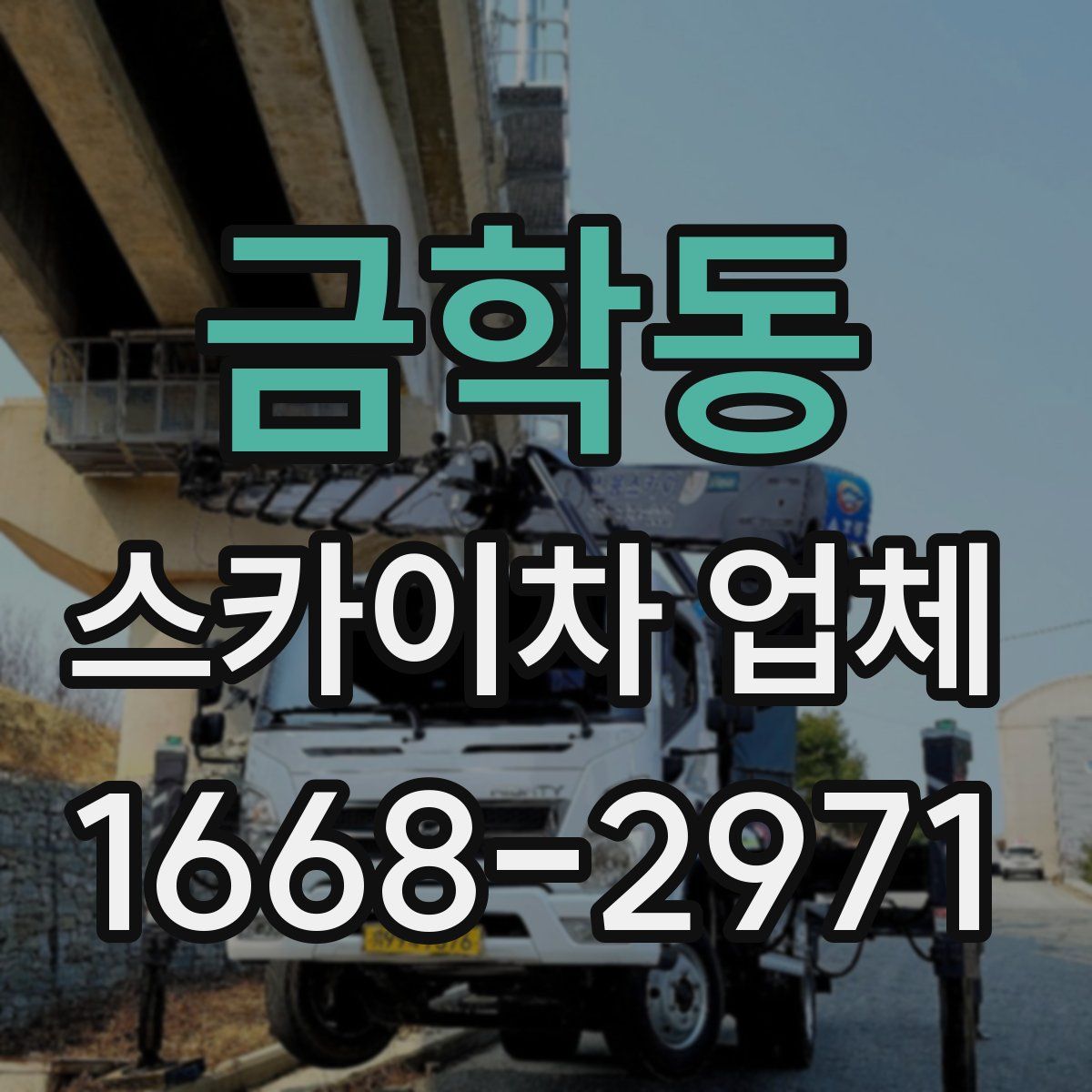 금학동 스카이차 업체