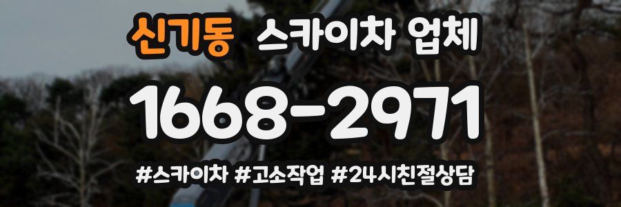 신기동 스카이차 업체