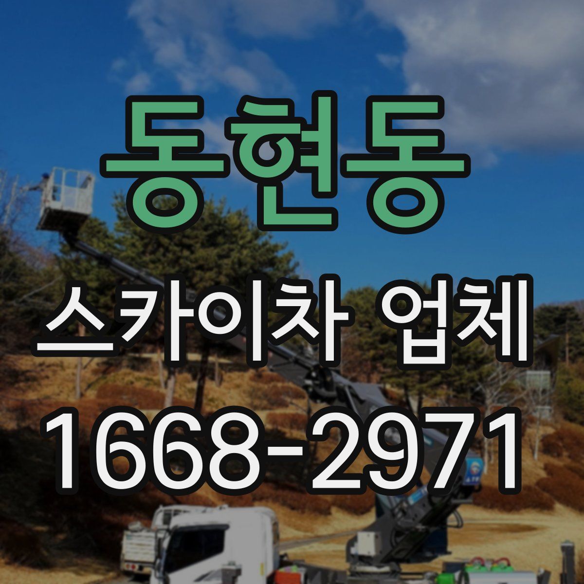 동현동 스카이차 업체