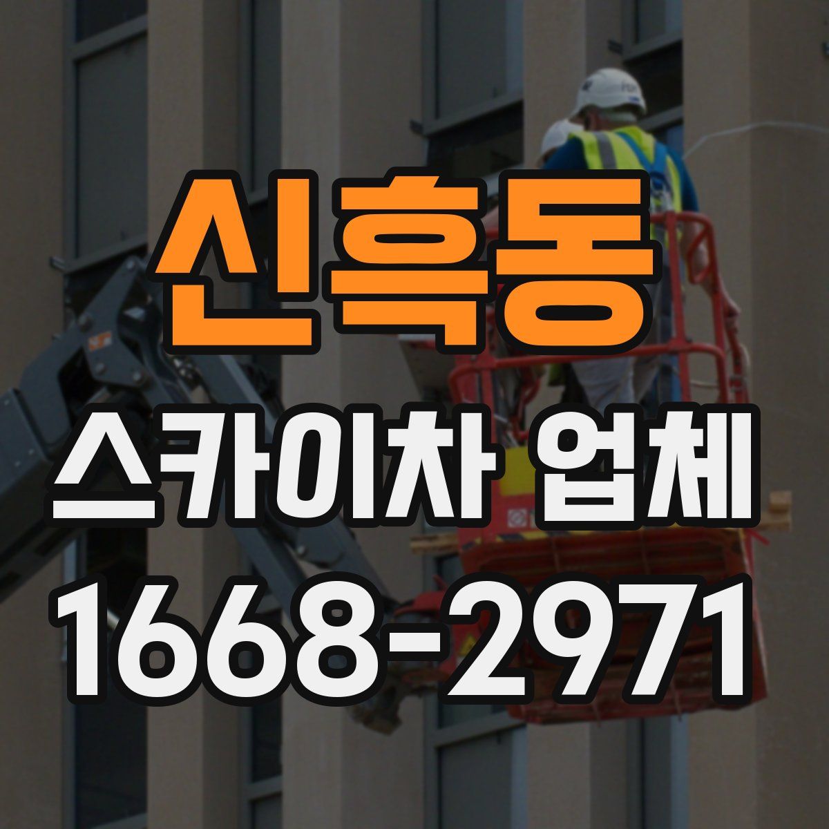 신흑동 스카이차 업체