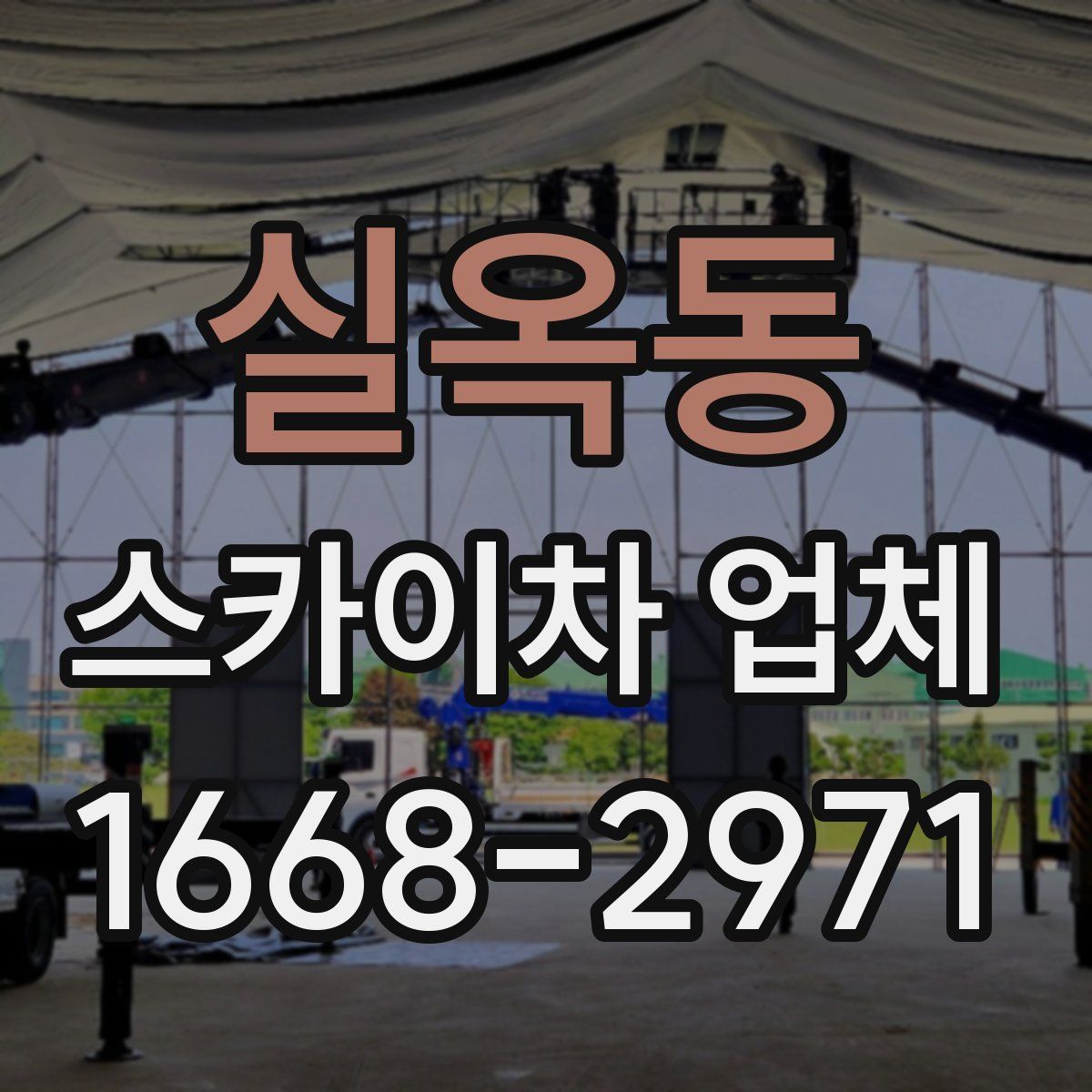 실옥동 스카이차 업체