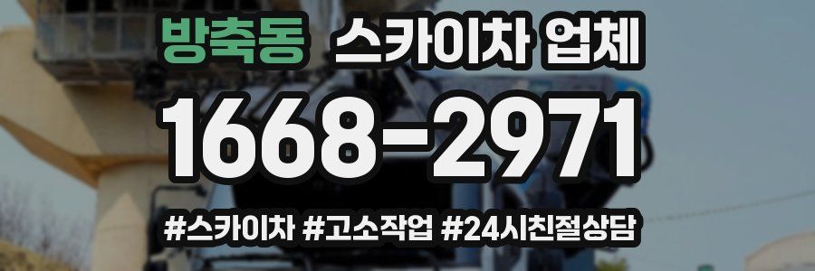 방축동 스카이차 업체