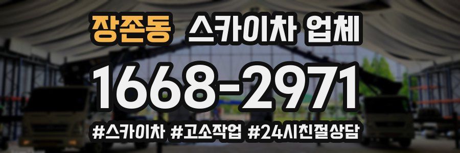 장존동 스카이차 업체
