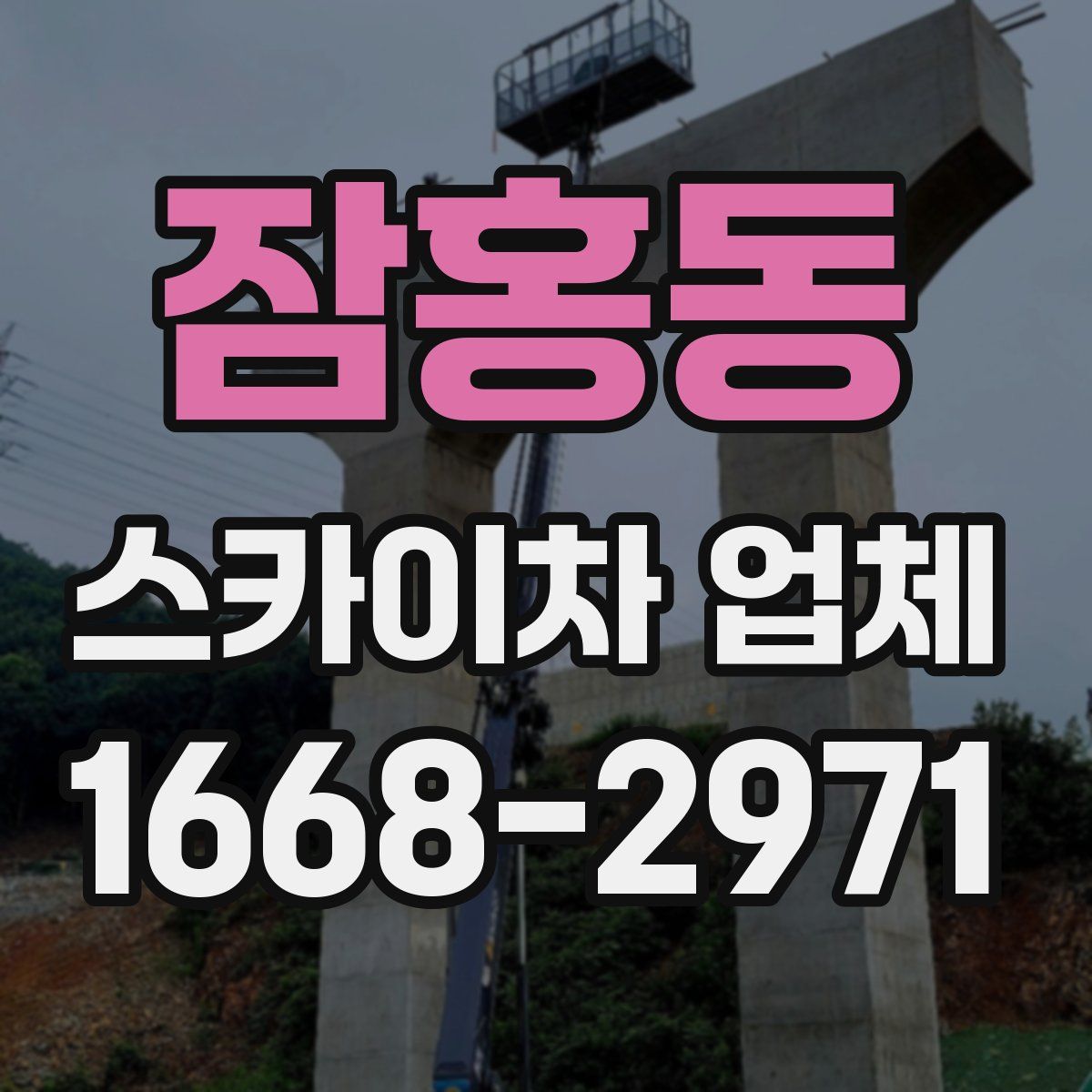 잠홍동 스카이차 업체