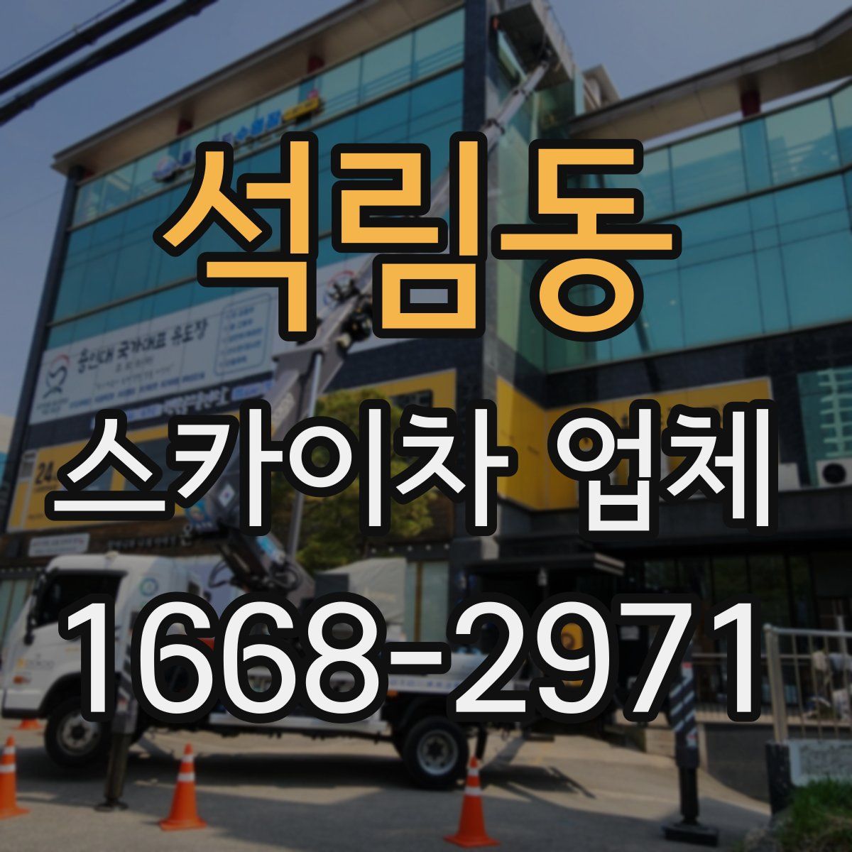 석림동 스카이차 업체