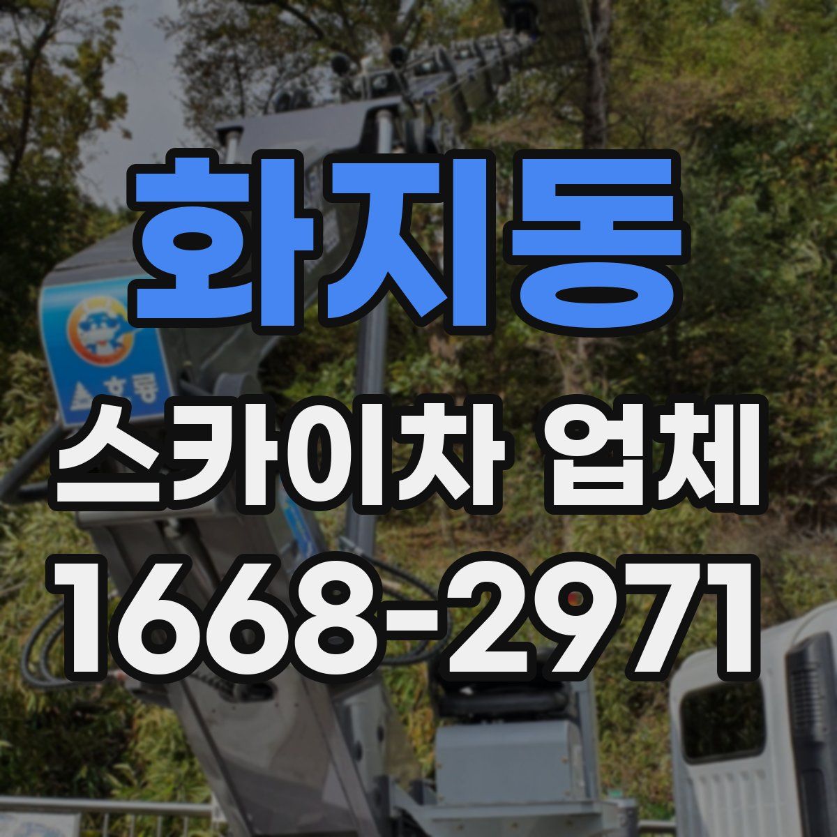 화지동 스카이차 업체