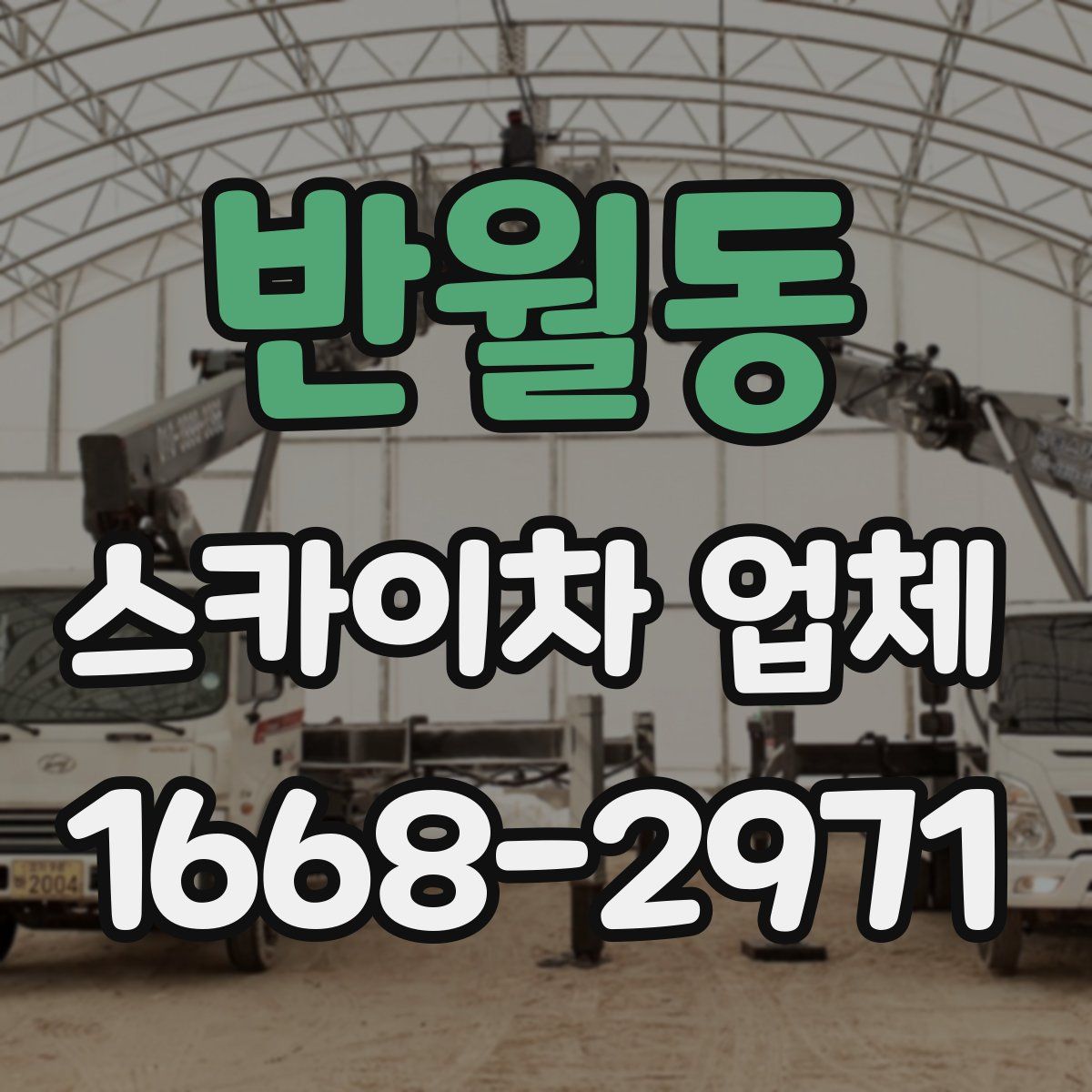 반월동 스카이차 업체
