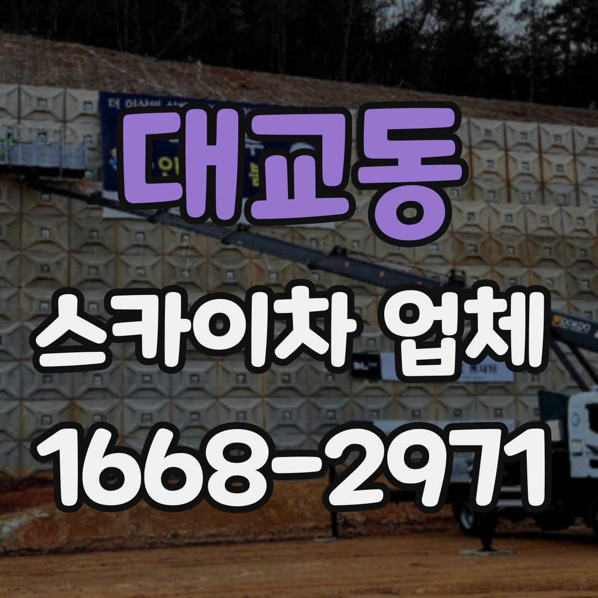 대교동 스카이차 업체