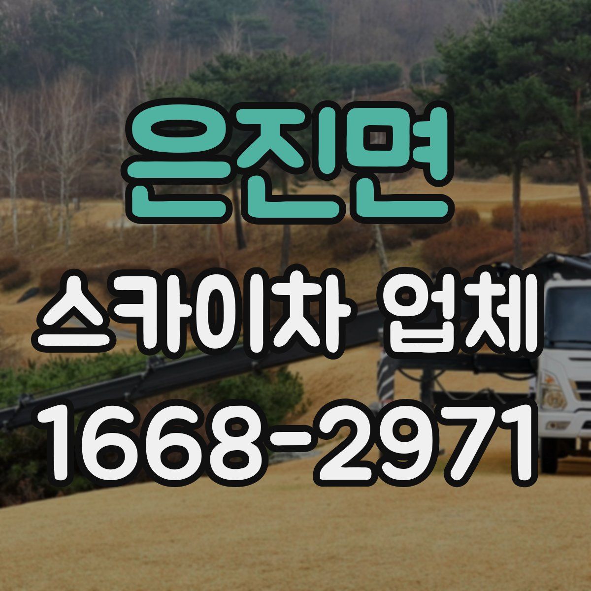 은진면 스카이차 업체