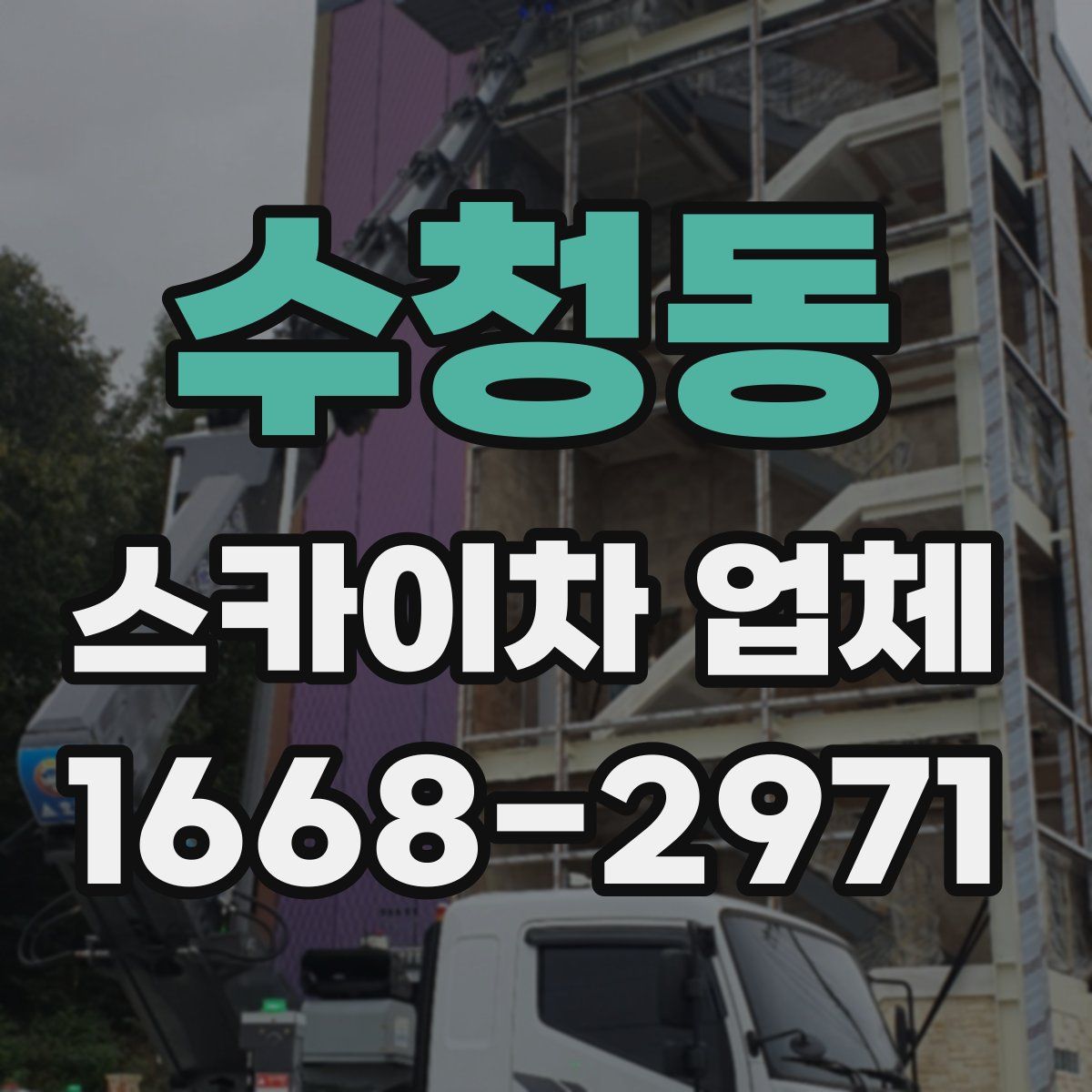 수청동 스카이차 업체