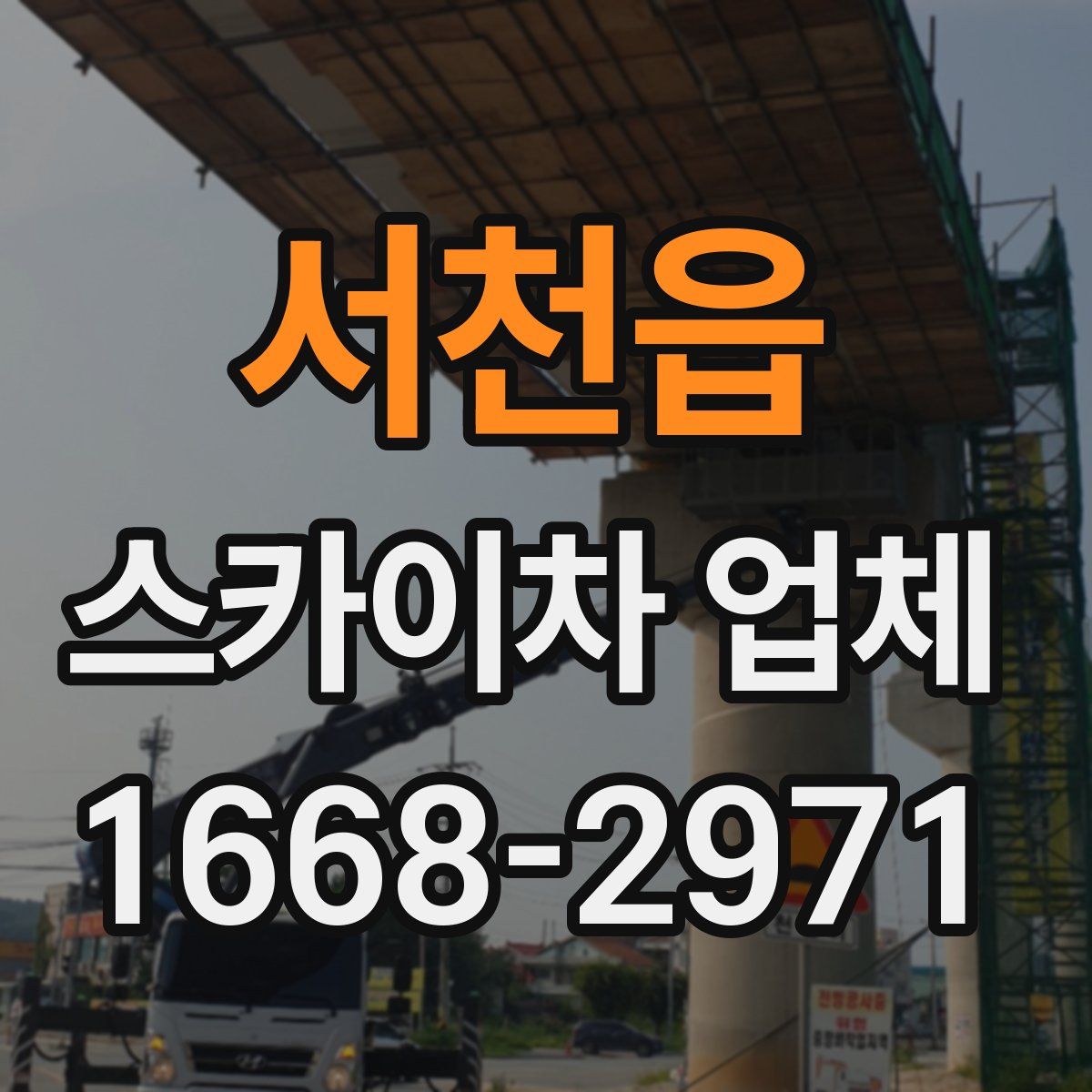 서천읍 스카이차 업체