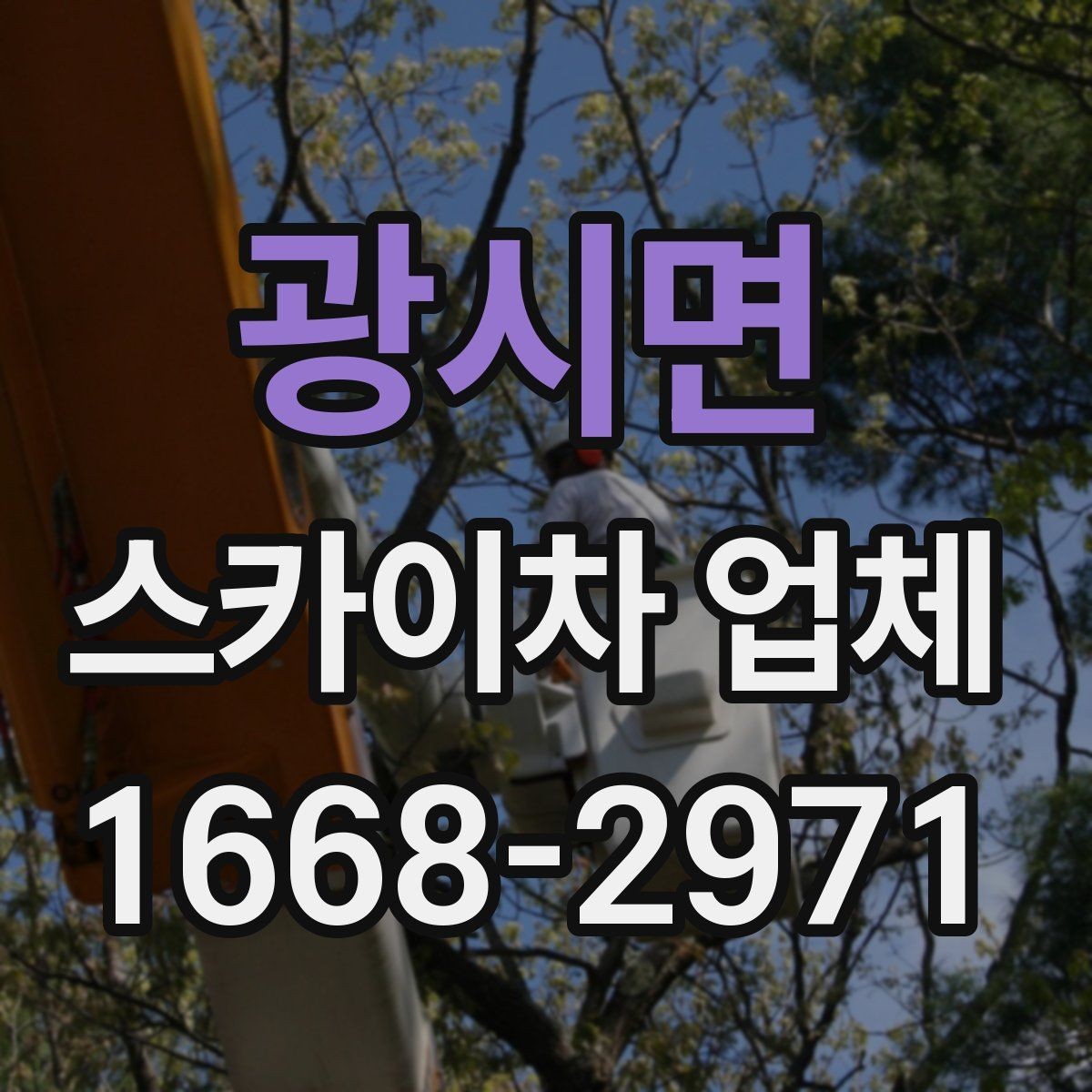 광시면 스카이차 업체 상담 시 자주 묻는 질문