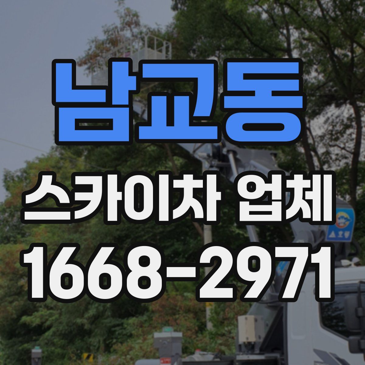 남교동 스카이차 업체
