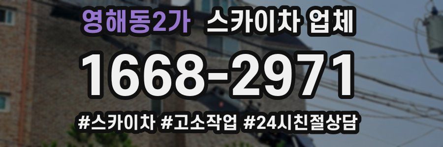 영해동2가 스카이차 업체