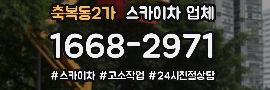 축복동2가 스카이차 업체