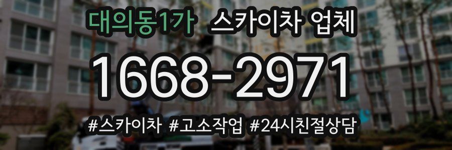 대의동1가 스카이차 업체