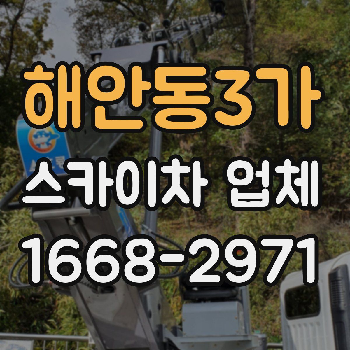 해안동3가 스카이차 업체