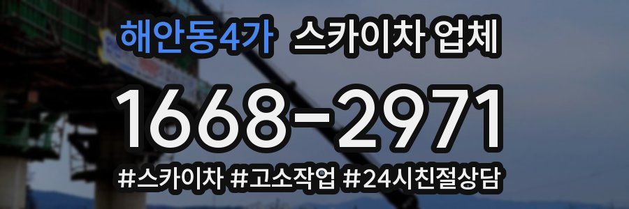 해안동4가 스카이차 업체