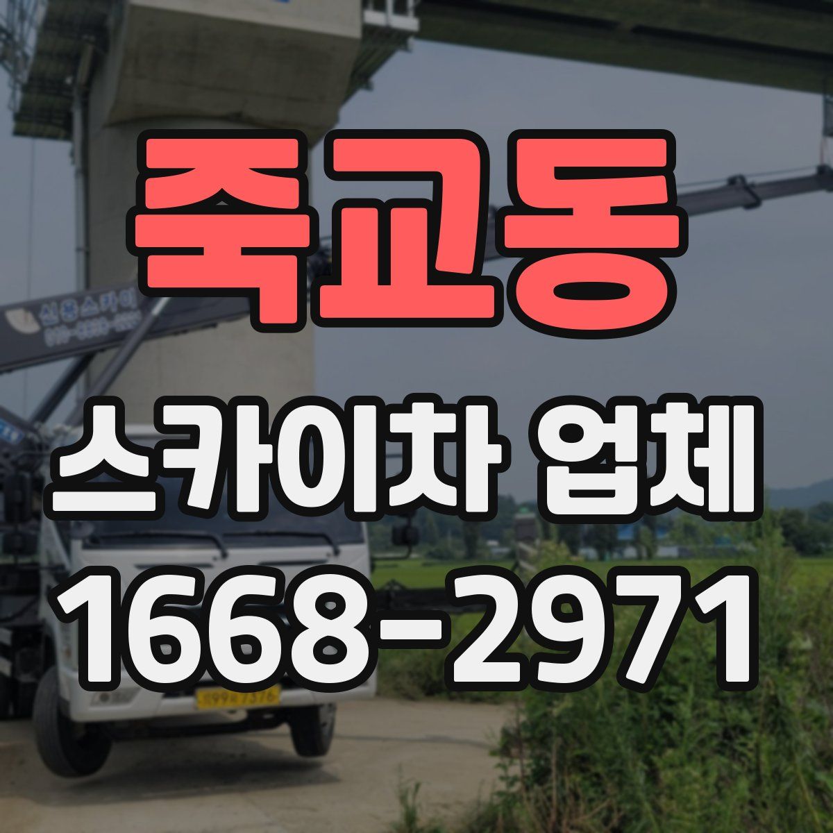 죽교동 스카이차 업체