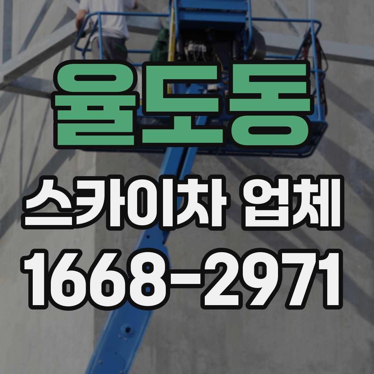 율도동 스카이차 업체