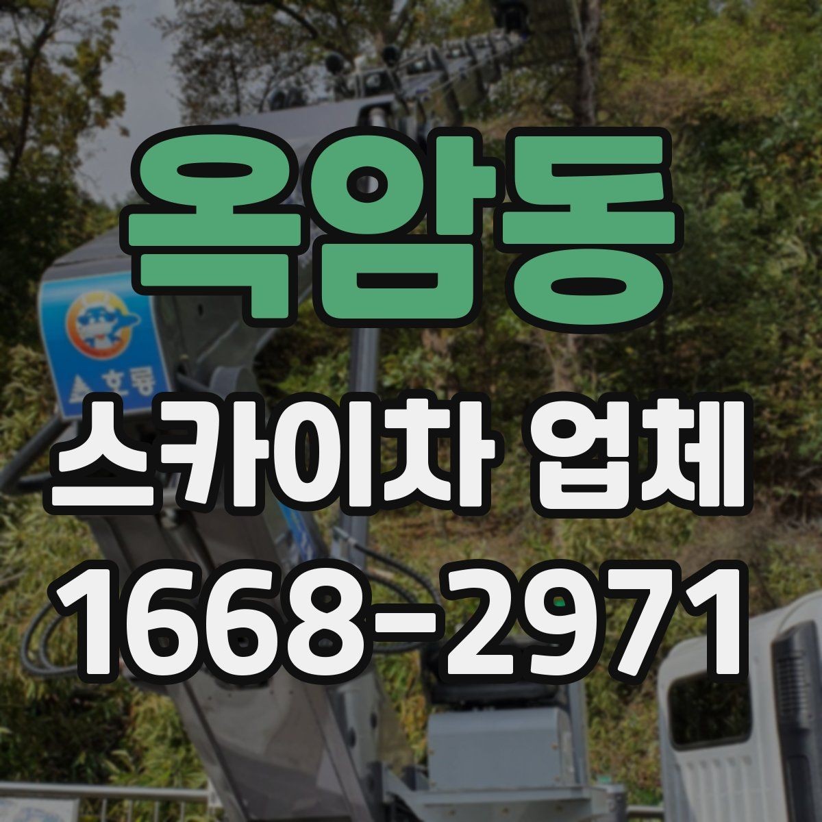 옥암동 스카이차 업체 선택에서 현장 경험이 주는 차이