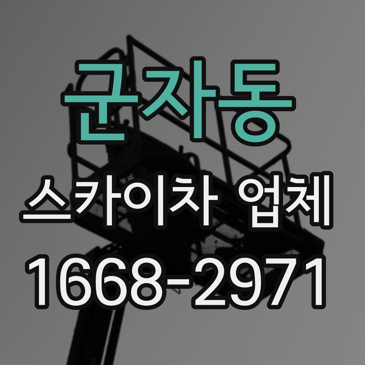 군자동 스카이차 업체