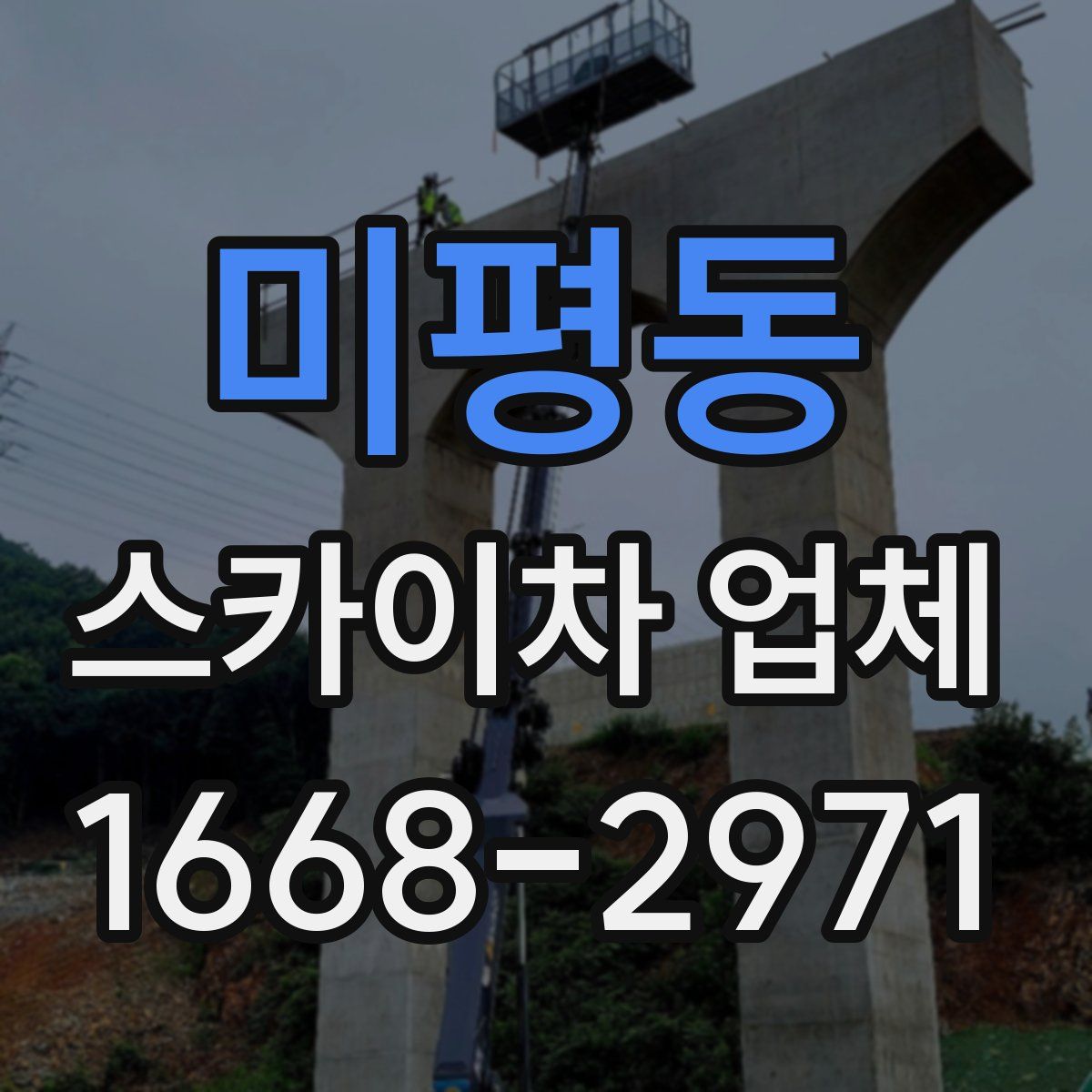 미평동 스카이차 업체