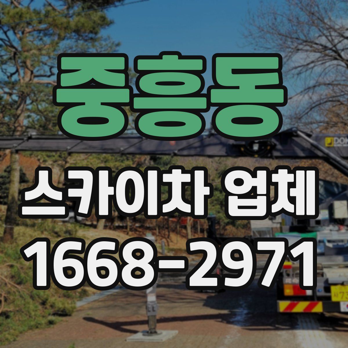 중흥동 스카이차 업체