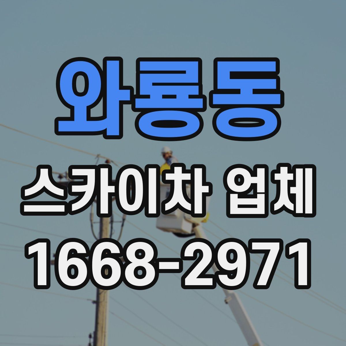 와룡동 스카이차 업체 예약 전에 알아두면 좋은 점
