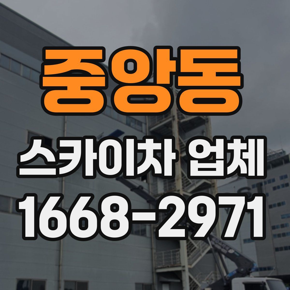 중앙동 스카이차 업체