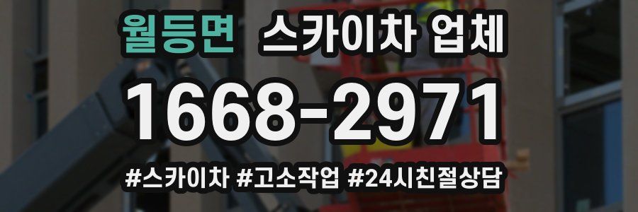 월등면 스카이차 업체