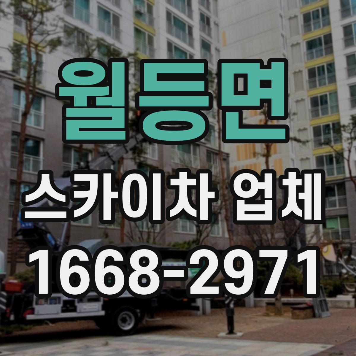 월등면 스카이차 업체