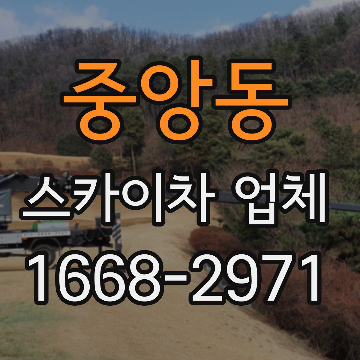 중앙동 스카이차 업체