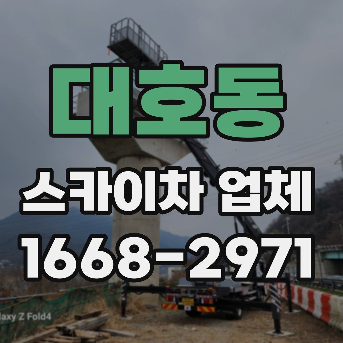 대호동 스카이차 업체