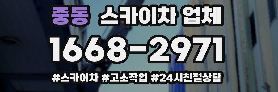 중동 스카이차 업체