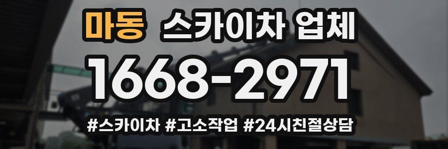 마동 스카이차 업체