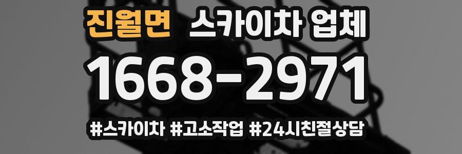 진월면 스카이차 업체