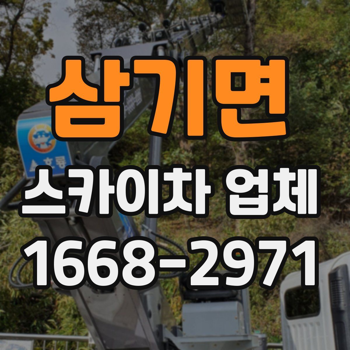 삼기면 스카이차 업체