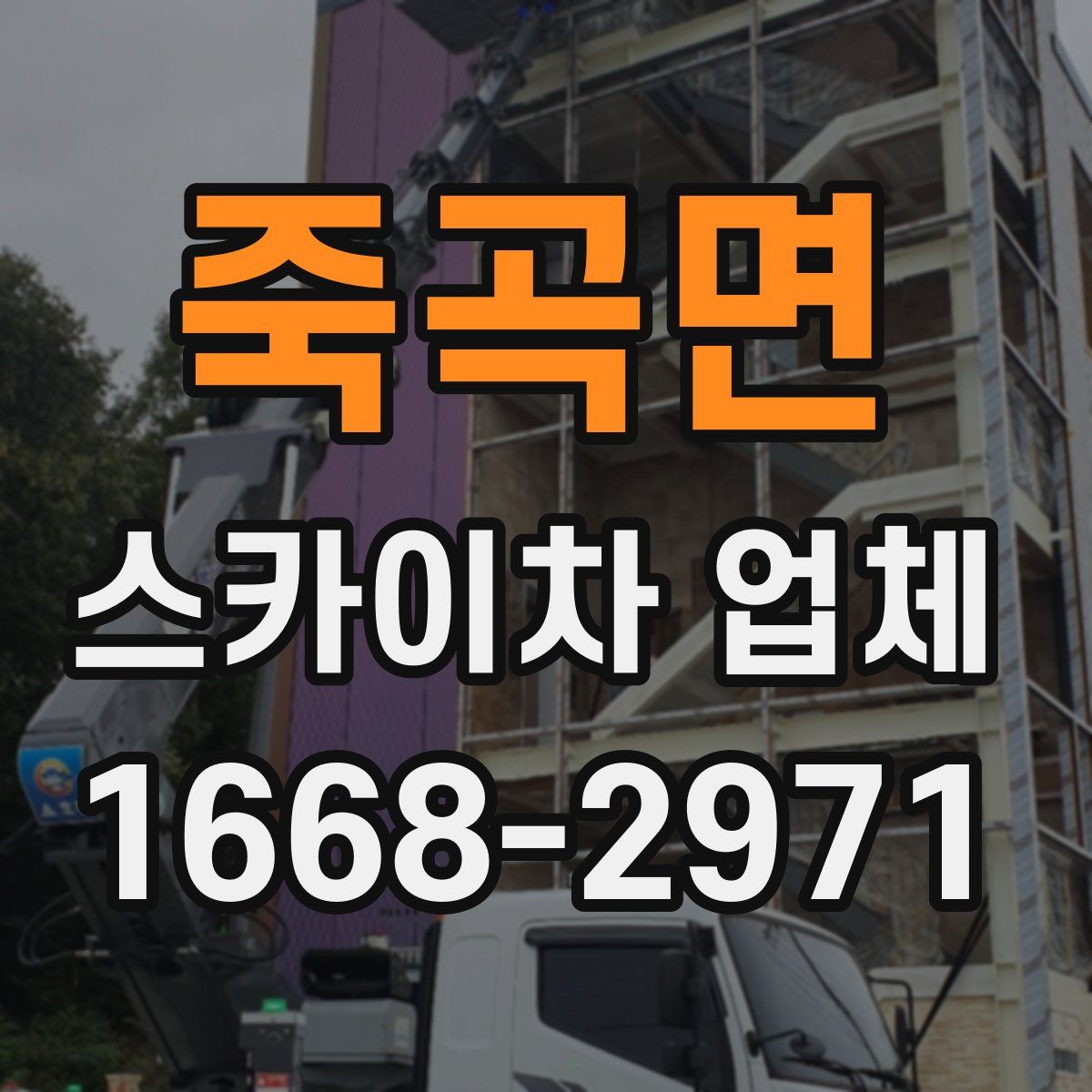 죽곡면 스카이차 업체