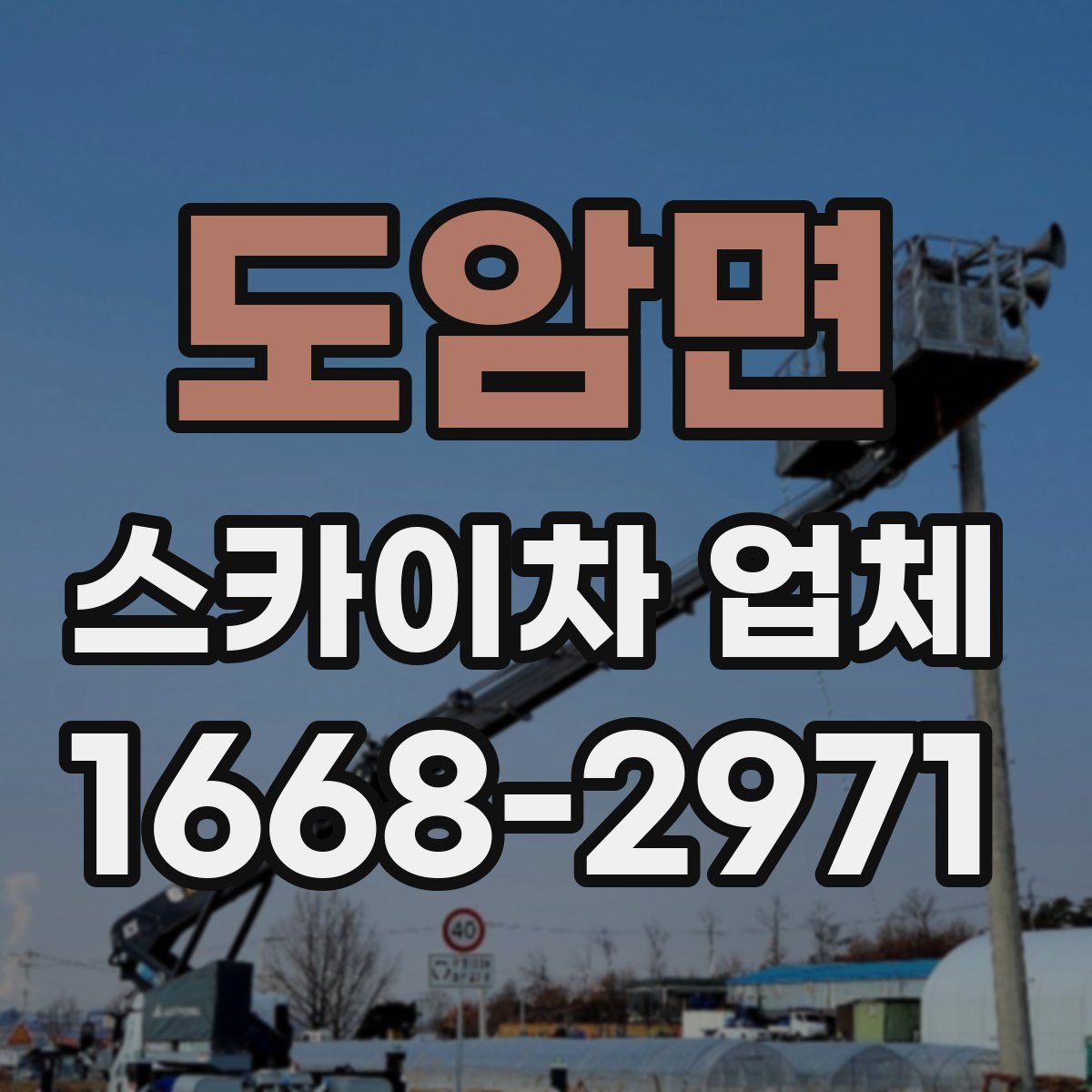 도암면 스카이차 업체