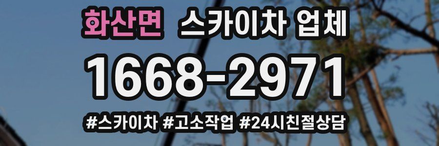 화산면 스카이차 업체