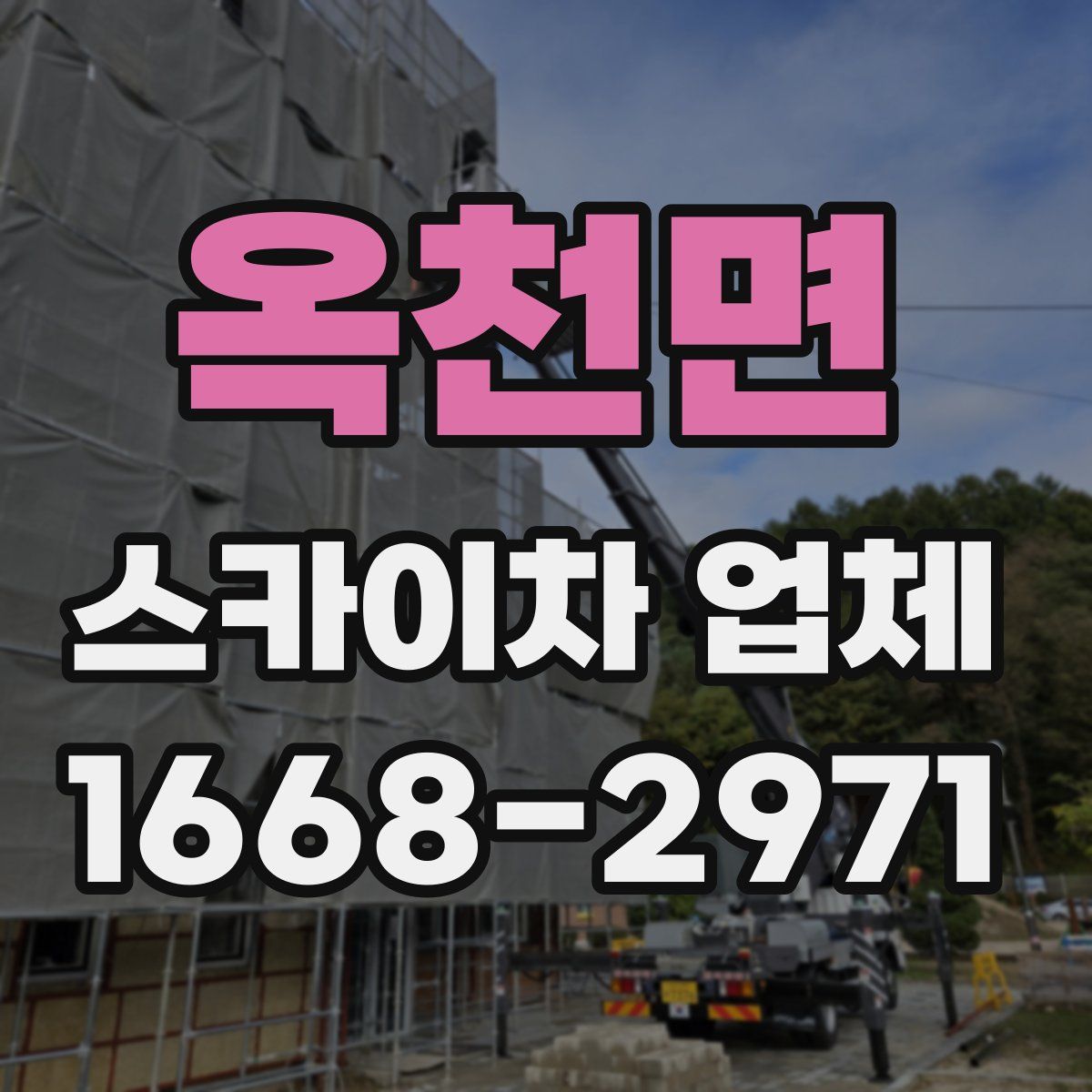 옥천면 스카이차 업체