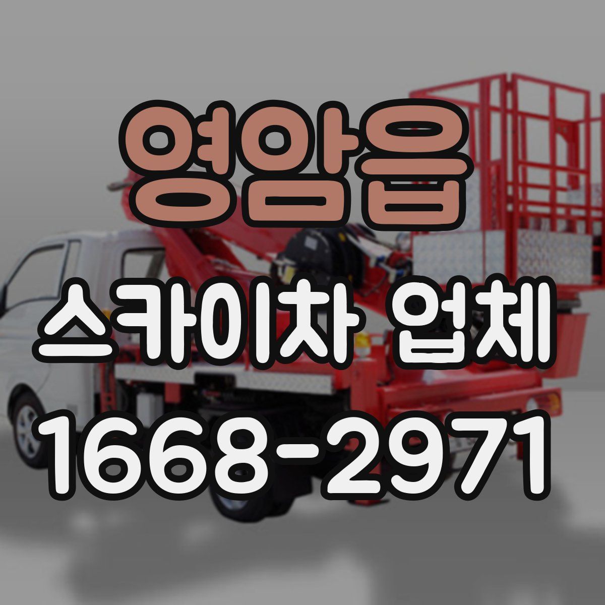 영암읍 스카이차 업체