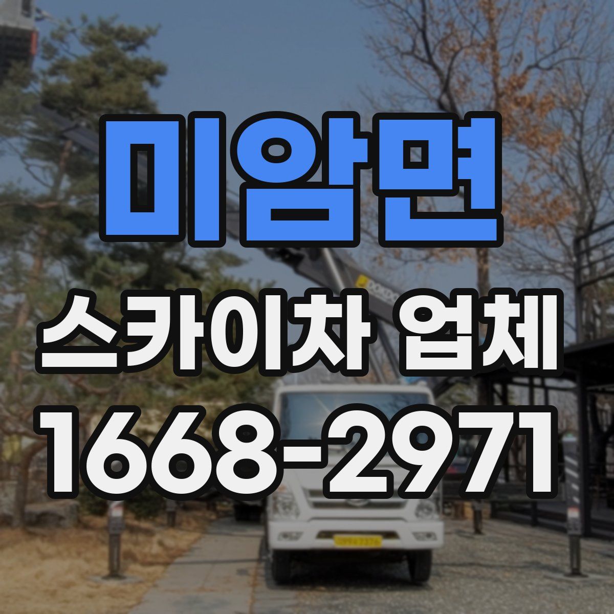 미암면 스카이차 업체