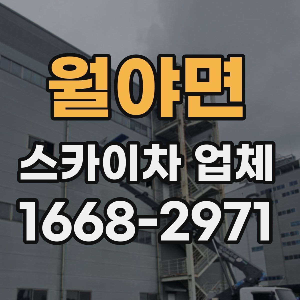 월야면 스카이차 업체