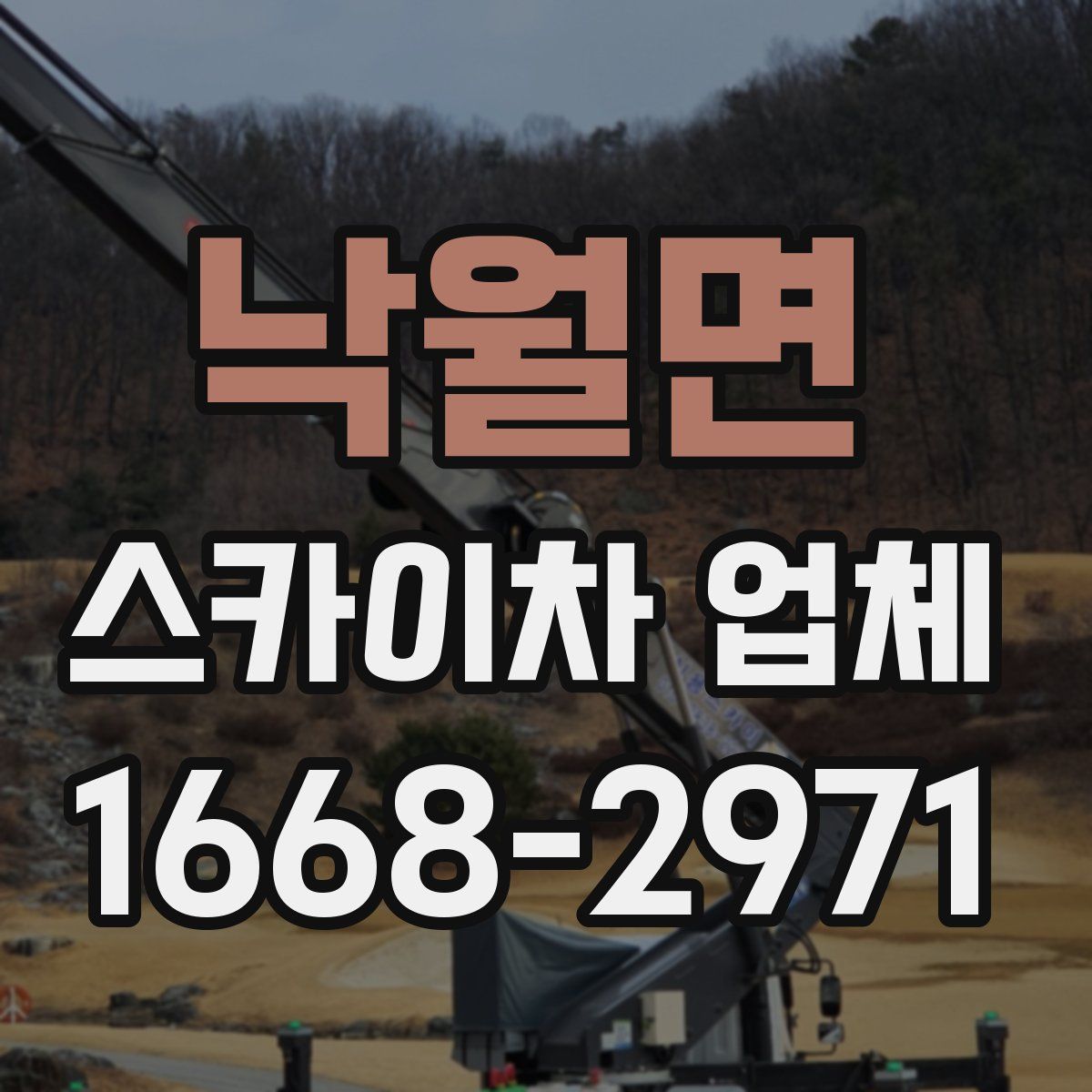 낙월면 스카이차 업체