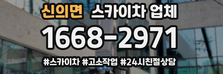 신의면 스카이차 업체