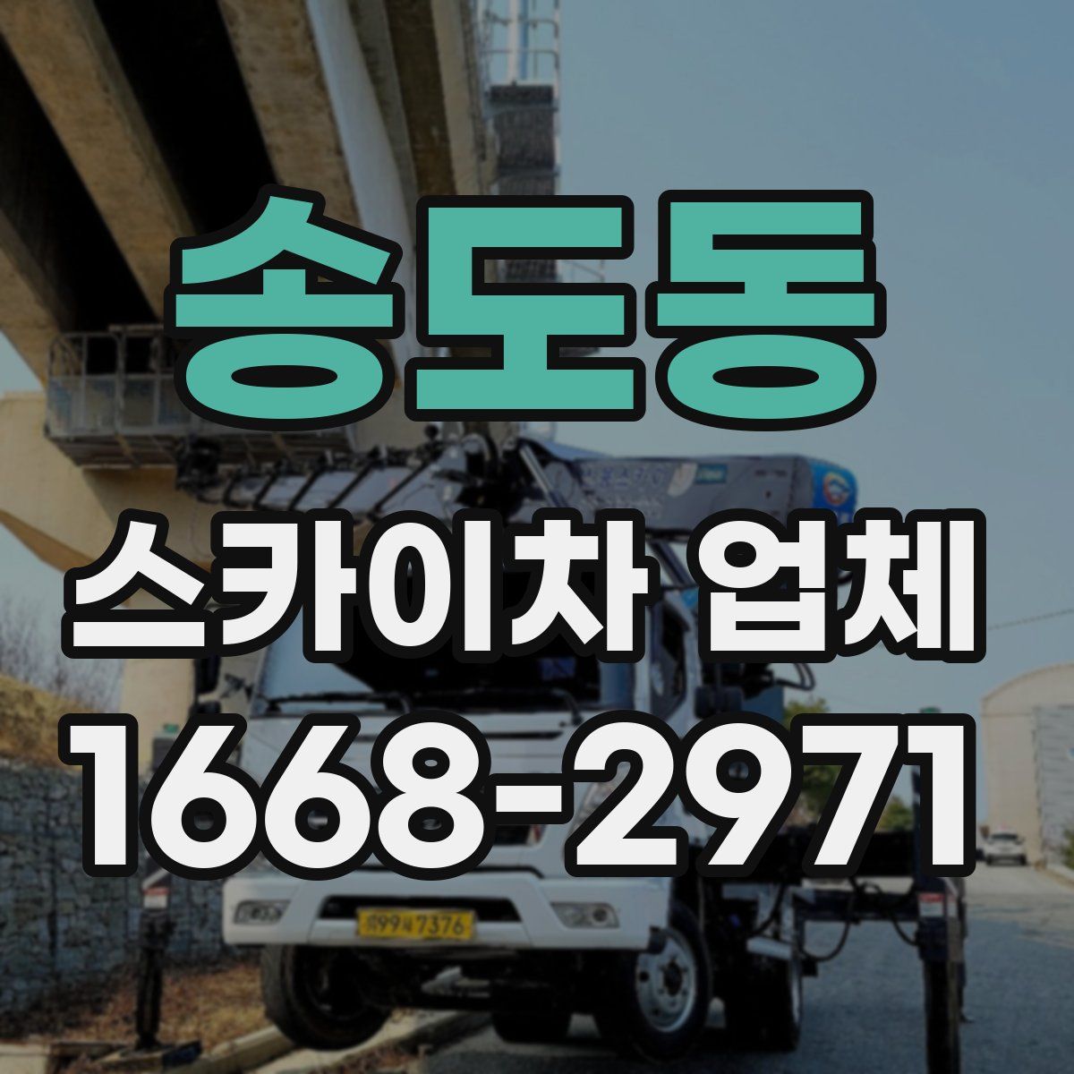 송도동 스카이차 업체