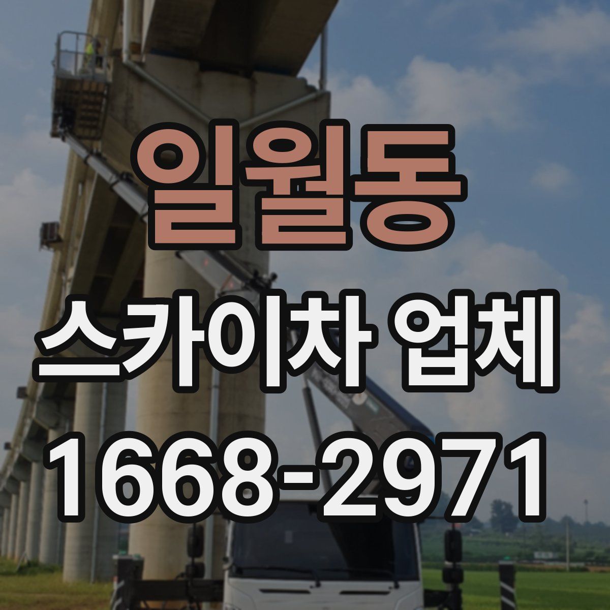 일월동 스카이차 업체